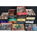 Collection of around 2000 plastic model figures, to include many Armies In Plastic, a few Timpo,