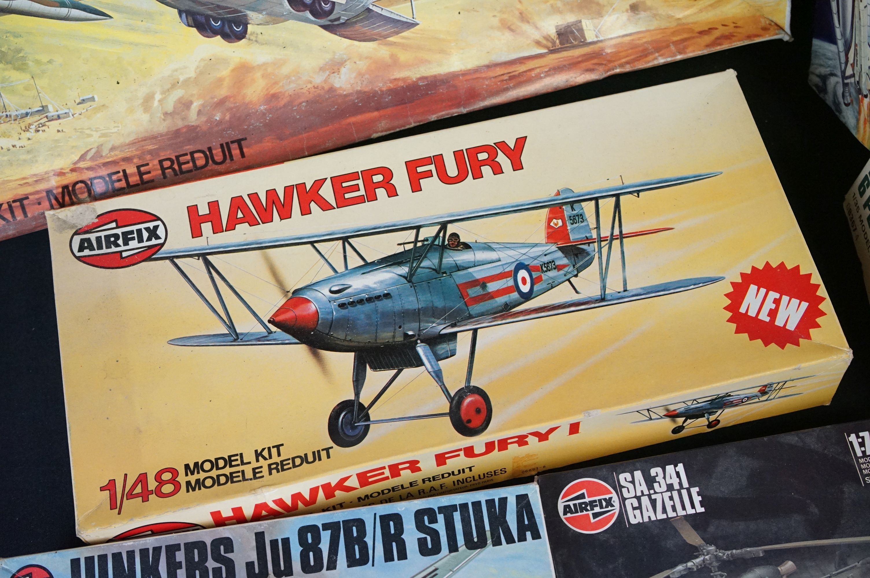 Airfix - 12 Boxed Airfix model kits, unbuilt with instructions, to include 6x 1/72 scale aircraft ( - Image 3 of 9