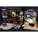 Star Wars - Two boxed Palitoy Return Of The Jedi sets to include Ewok Village Playset (with