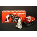 Boxed Conrad 2771 O&K Hydro-Raupenbagger RH 120 C diecast construction model in vg condition with