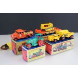 Three boxed Matchbox diecast models / sets to include K8 Prime Mover and Transporter with