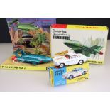 Two boxed TV related diecast models to include Dinky 101 Thunderbirds Thunderbird 2 & 4 (with play