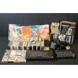 Retro Gaming - 2 x Sinclair consoles to include ZX Spectrum 48k, ZX Spectrum + 128K with approx 80