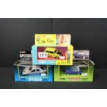 Three boxed Corgi Classic TV related diecast models to include Lovejoy Morris Minor 96757, Mr Bean