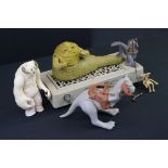 Star Wars - Original Jabba The Hutt Playset complete with Jabba (head appears to be attached