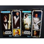 Star Wars - Two original Kenner large size action figures to include Princess Leia Organa and Ben
