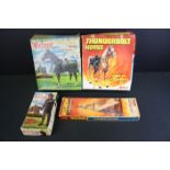 Two boxed Marx figures to include 2082 Sir Cedric Black Knight and Valor the Armoured Horse plus