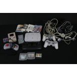 Retro Gaming - Three games consoles to include Sega Game Gear with 4 x games (Lemmings, Sonic The