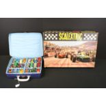 Matchbox Series Collectors Case containing 46 play worn diecast models to include road, farm and