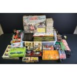 Quantity of Scalextric to include 9 x Slot cars (in varying condition), boxed Set Expansion Pack,