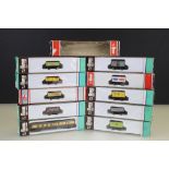 10 Boxed Lima N gauge items of rolling stock to include 320604, 614, 735, 739, 737, 734, 738, 407,