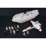 Star Wars - 12 Original figures to include AT-AT Driver, Han Solo, Rebel Commander, Han Solo (Hoth