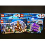 Lego - Four boxed Harry Potter sets to include 75969 Hogwarts Astronomy Tower, 76388 Hogsmeade