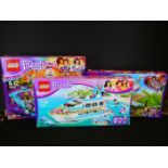 Lego - Boxed & sealed Lego Friends 41429 Heartlake City Airplane set plus 2 x previously build boxed