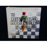 Boxed ltd edn Product Enterprise The Avengers in Colour Deluxe Talking Action Figures complete