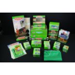 Subbuteo - Collection of boxed accessories to include Floodlights, Grandstand, Terraces, dug outs