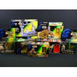 Star Wars - Nine boxed / carded Kenner figures and accessory sets to include Detention Block Rescue,