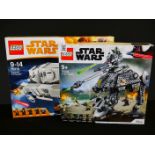 Lego - Two boxed Star Wars sets to include 75219 Imperial AT Hauler and 75234 AT-AP Walker, both