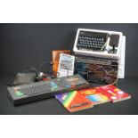 Retro Gaming - Boxed Sinclair ZX Spectrum complete with instructions and cassette plus a Amstrad 64k