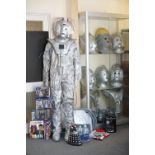 Doctor Who - Quantity of Doctor Who collectibles to include full custom made Earthshock Cybermen