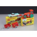 Two boxed Dinky diecast models to include 448 Chevrolet Pick Up and Trailers (with inner box