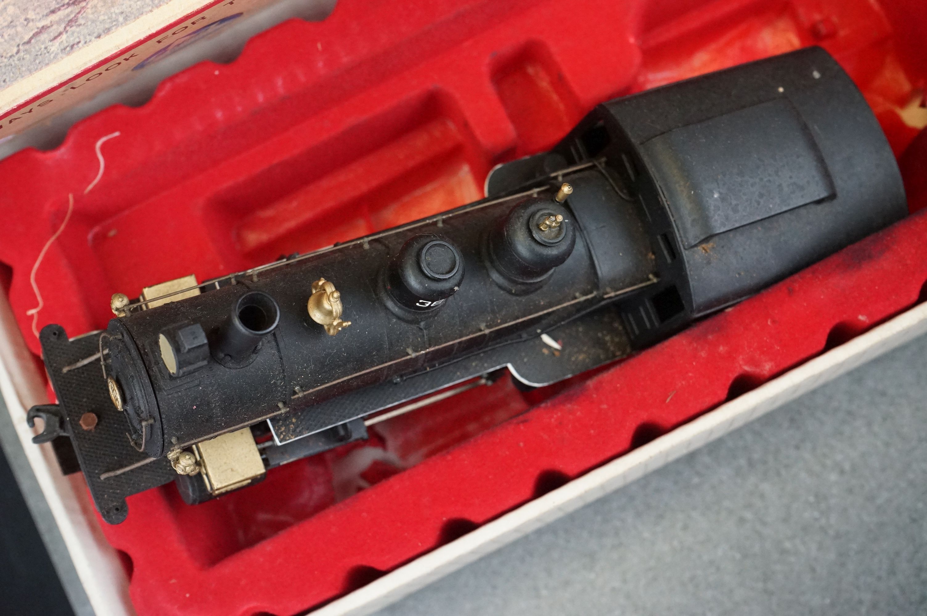 Boxed Rivarossi for AHM O gauge 6995 Casey Jones Cannon Ball Express 4-6-0 7201 BU Locomotive, box - Image 3 of 11