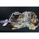 Star Wars - Original Palitoy Death Star Play Centre, incomplete with tearing and stickers on card