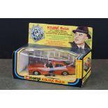 Boxed Corgi 290 Kojak Buick diecast model with figure, diecast excellent, box vg with minor window