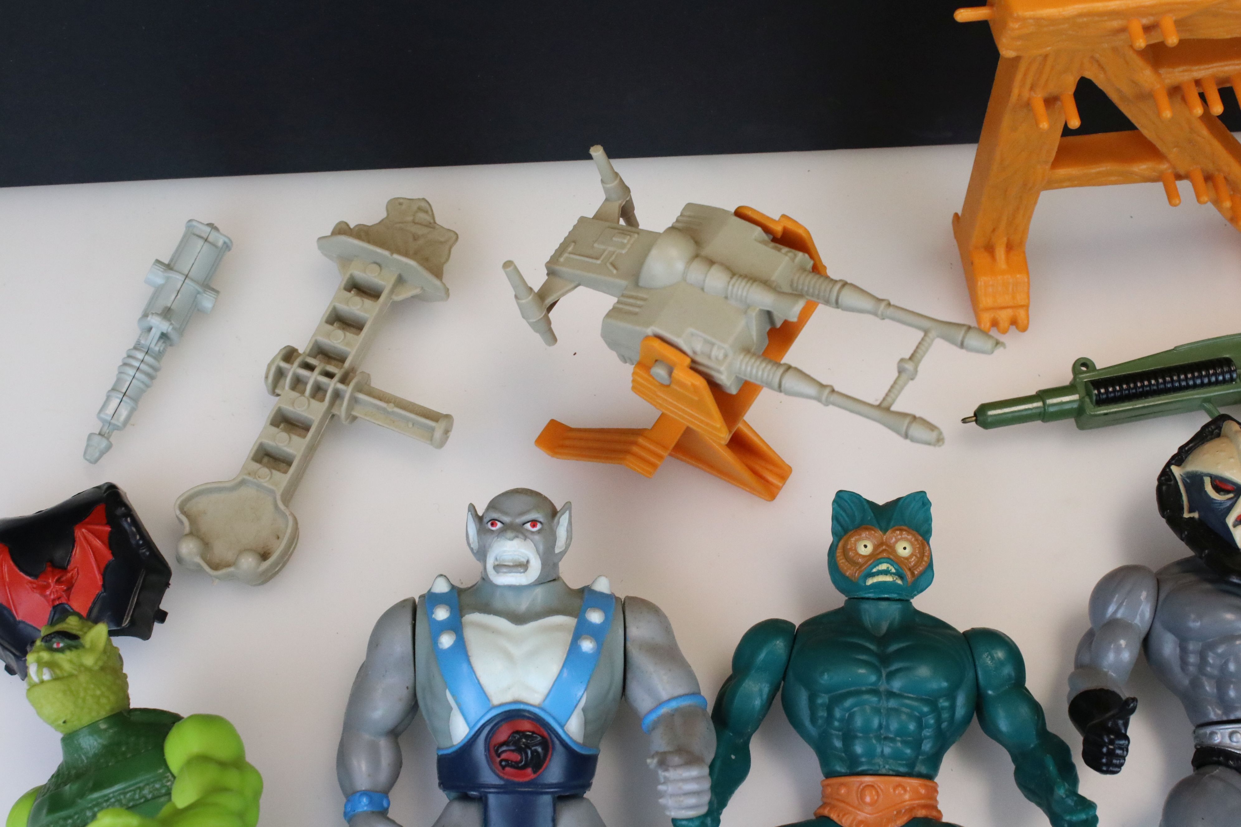 Eight 80s figures to include Thundercats (Panthro), He-Man (Man At Arms, Mer Man, Zodac, Fisto, - Image 12 of 13
