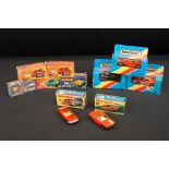 10 Boxed Matchbox diecast models to include Rolamatics 73 Weasel, 2 x 22 Superfast Blaze Blister, 51