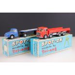 Two boxed Triang Spot On diecast commercial models to include 106A/1 Austin Prime Mover with