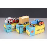 Three boxed Corgi diecast models to include 54 Fordson Power Major with Roadless Half Tracks, 57