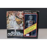 Boxed Mego Buck Rogers in the 25th Century Walking Robot Twiki figure, figure vg, box a touch