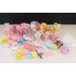 My Little Pony - Collection of 13 original Hasbro MLP ponies and sea horses plus a group of