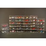 32 Cased F1 Formula One World Championship Grand Prix diecast models to include Cooper T51 - 1959