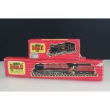 Two boxed Hornby Dublo locomotives to include 2226 City of London LMR with tender and 2217 0-6-2