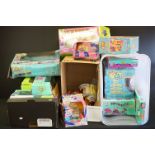 Polly Pocket - Quantity of Polly Pocket sets to include 7 x boxed Bluebird playsets (Polly's