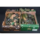 Collection of around 60 Military diecast models to include Dinky, Lone Star, Zylmex, Crescent,