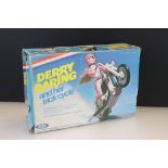 Boxed Ideal Derry Daring and Her Trick Cycle, with accessories (accessory chipped to corner), play