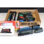 18 OO gauge locomotives, mainly Hornby, to include Flying Scotsman, Thomas & Percy, Lady Diana