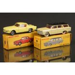 Two boxed French Dinky diecast models to include 24J Coupe Alfa Romeo 1900 Super Sprint (avec