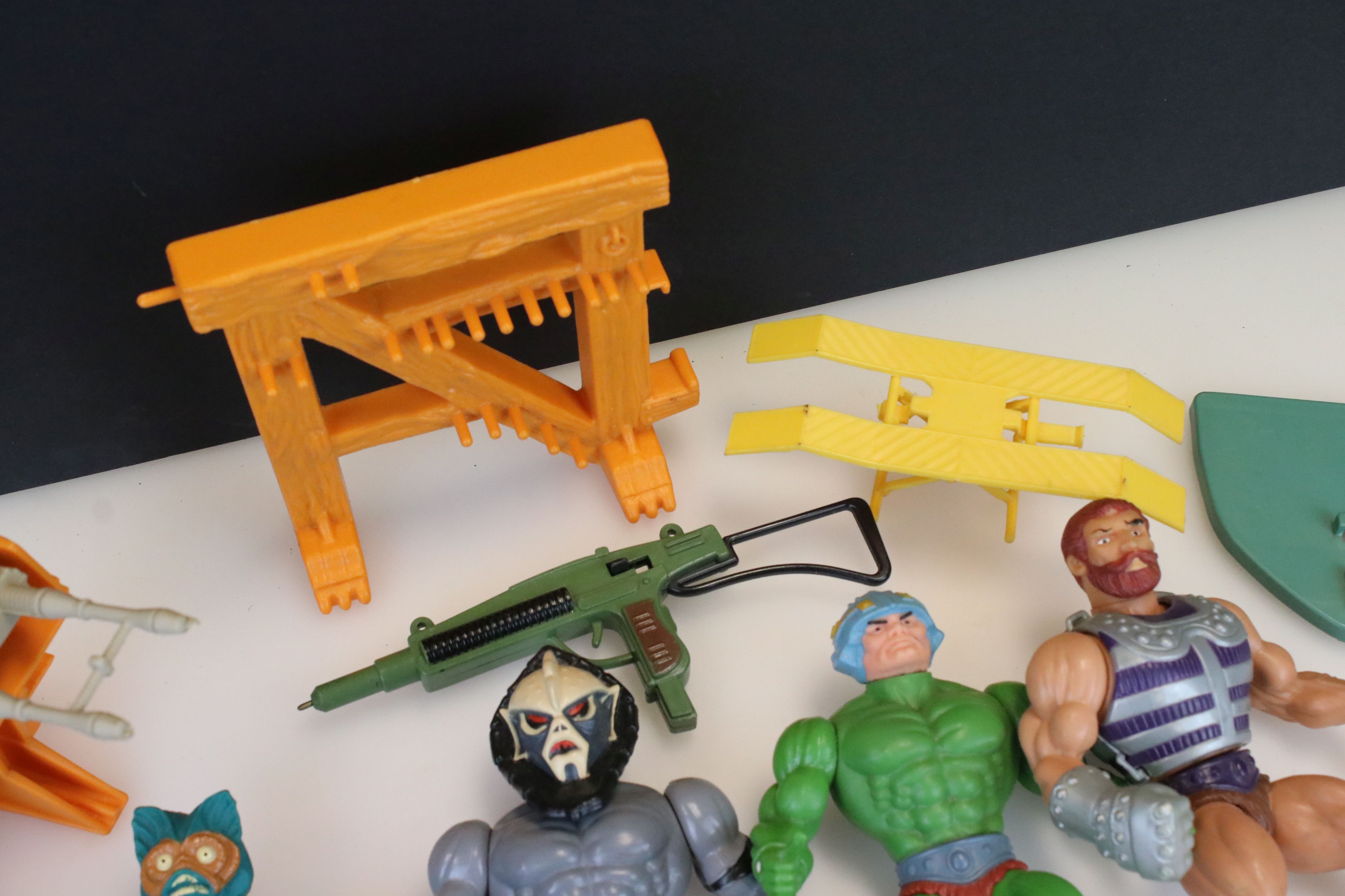 Eight 80s figures to include Thundercats (Panthro), He-Man (Man At Arms, Mer Man, Zodac, Fisto, - Image 13 of 13