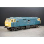 Kit built O gauge D70812 BR Diesel locomotive, plastic & metal, made in England, no makers mark,