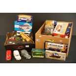 Around 20 boxed diecast models to include 8 x Shell, Britains Elite David Brown 990 Implematic