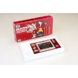 Retro Gaming - Boxed Nintendo Game & Watch Mario's Cement Factory handheld, with instructions and gd