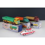 Three boxed Dinky Supertoys diecast models to include 934 Leyland Octopus Wagon (yellow cab, green