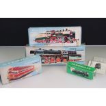 Four boxed Marklin HO gauge locomotives to include 3003, 3005, 3016 & 4018, tatty boxes