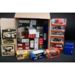 Around 60 diecast models to include Lledo (Days Gone, RAC, Golden Wedding, London's Burning, 40