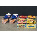 Six boxed Matchbox diecast models to include 2 x 38 Model A Van and 4 x Superfast (8 Wild Cat