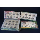 Four Boxed Britains Eyes Right figure sets to include 7830 Life Guards (box missing end flap),